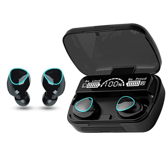 M10 Bluetooth Earbuds with LED Display Charging Case | Bluetooth 5.1 S ...
